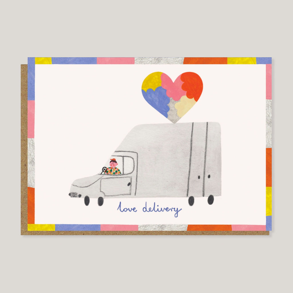 Daria Solak | Love Delivery Card | Colours May Vary 