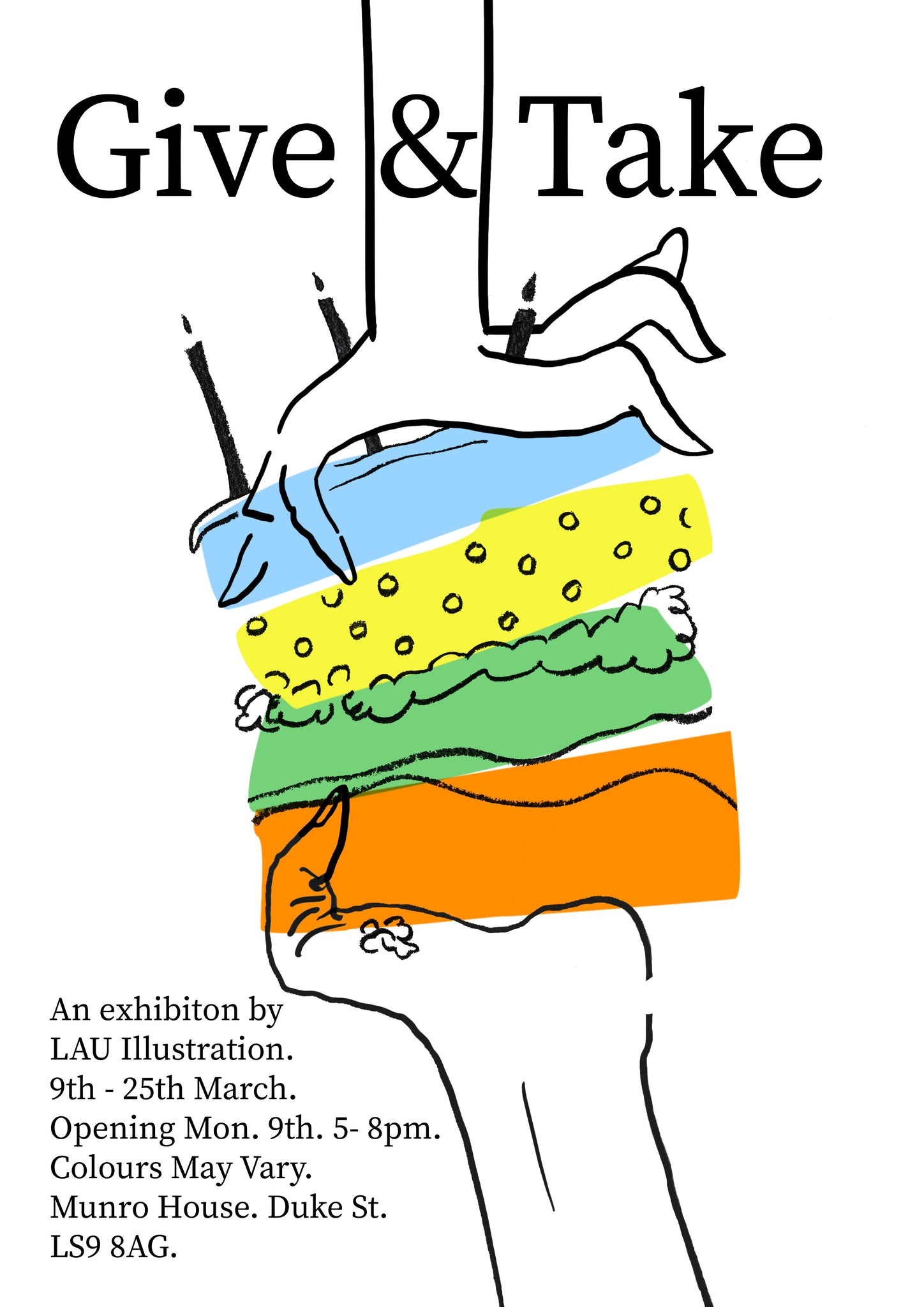 Give & Take: An Exhibition By LAU Illustration Students