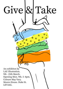 Give & Take: An Exhibition By LAU Illustration Students