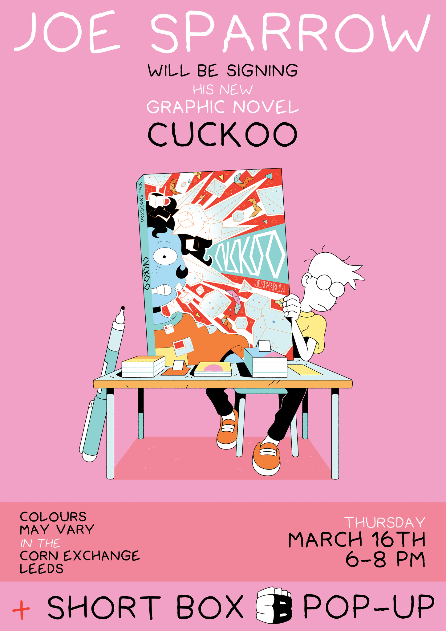 Cuckoo - Book Signing | Joe Sparrow
