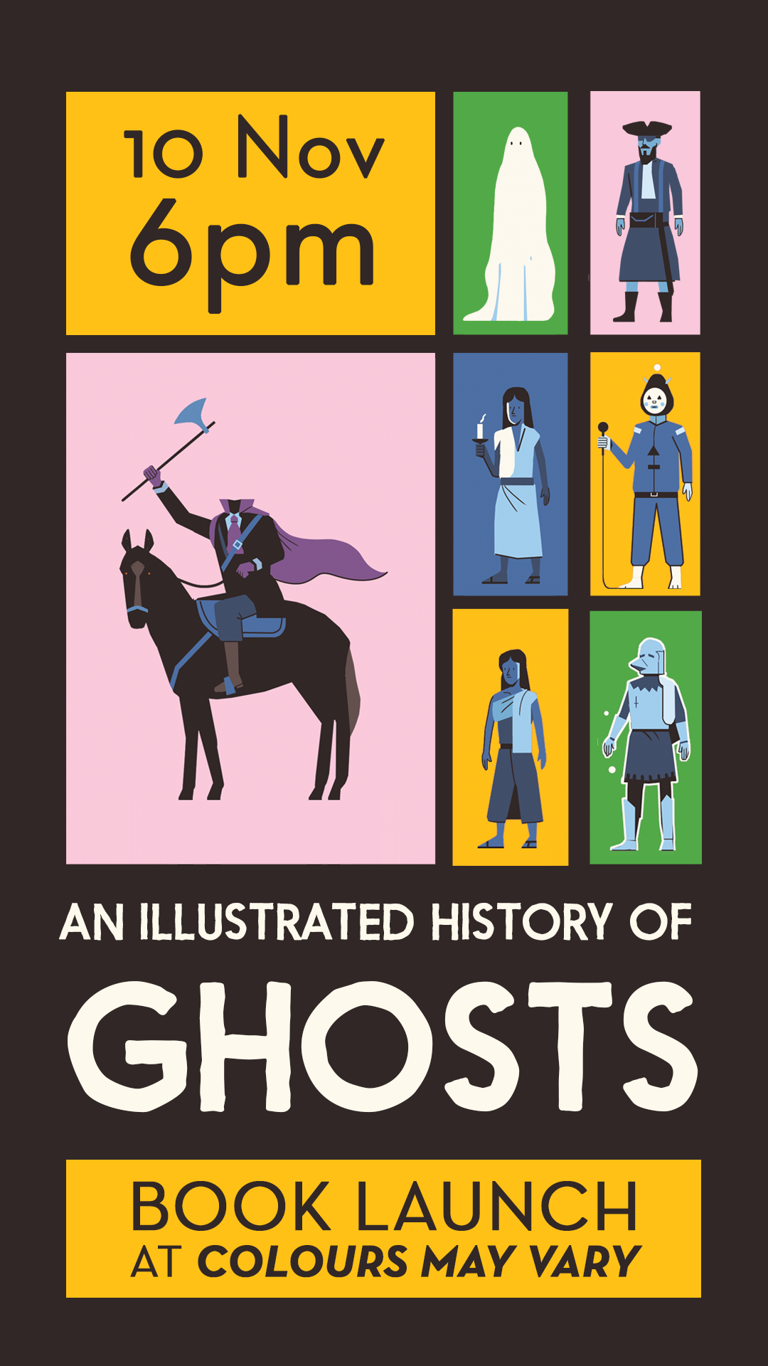 An Illustrated History Of Ghosts - Book Launch | Adam Allsuch Boardman
