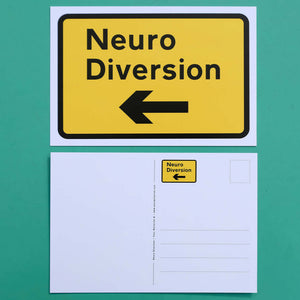 Neuro Diversion Postcard | Paul Wolterink