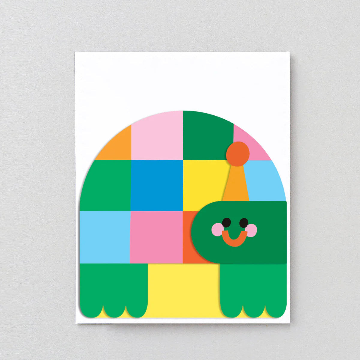 Susie Hammer  for Wrap | 'Birthday Tortoises' Fold Out Card
