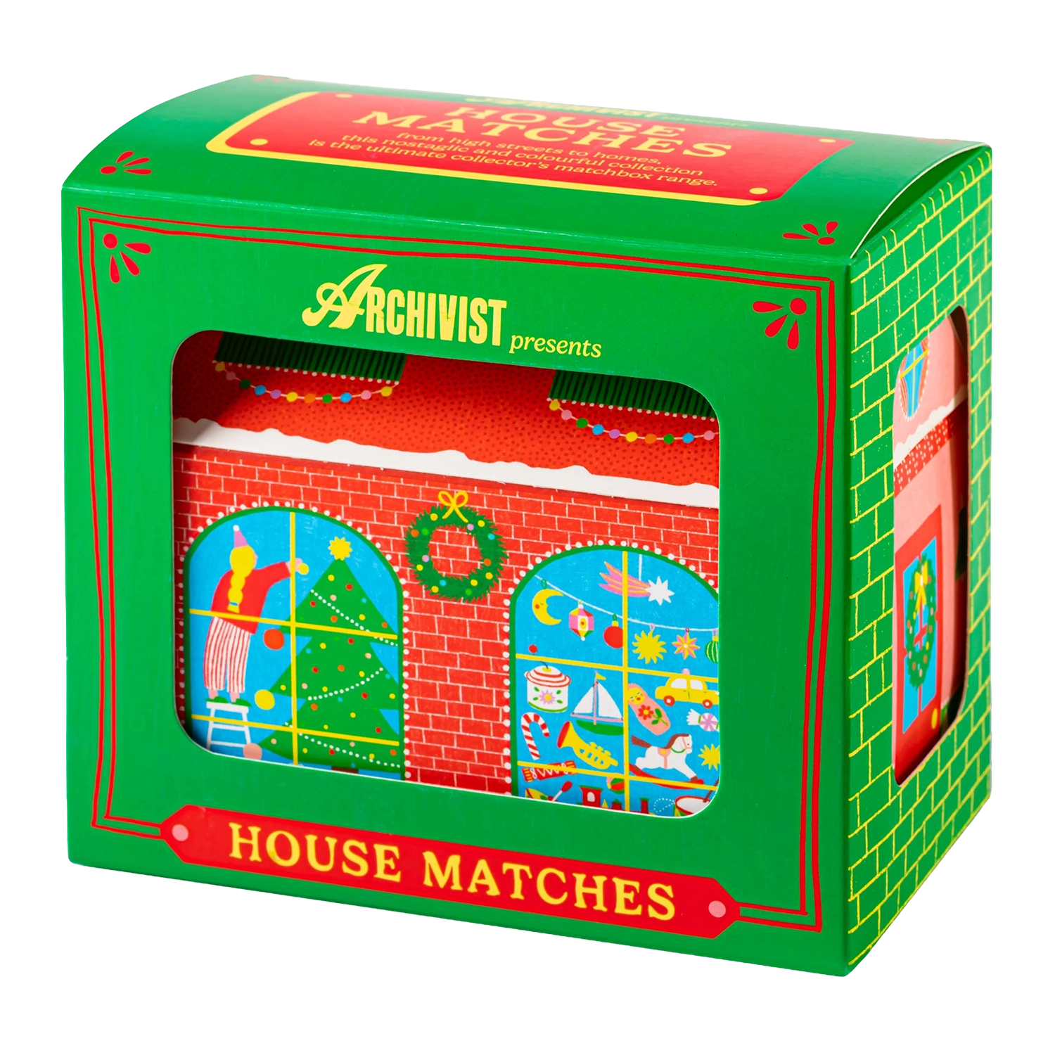 Christmas House Giant Matches |  Ariane Butto for Archivist Gallery