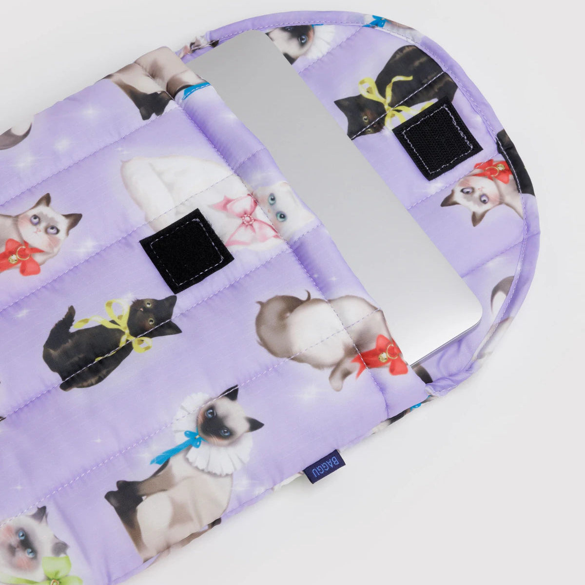 Baggu Puffy Laptop Sleeve 13"/14" | Fancy Cats
