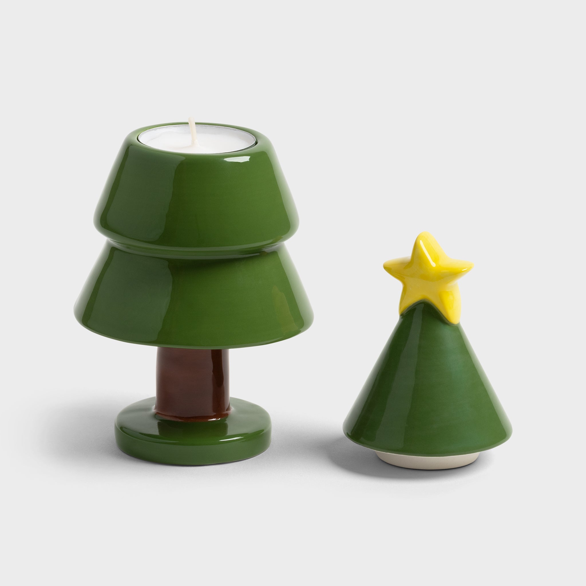 &Klevering | Hal Haines Candle Holder - Christmas