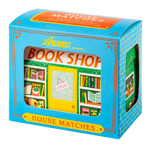 Bookshop House Matches |  The Printed Peanut for Archivist Gallery