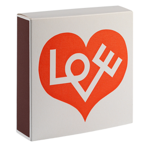 Love Heart Giant Matches |  Alexander Girard for Archivist Gallery