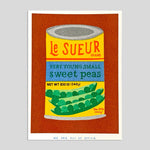 A Can of Sweet Peas Print  | We Are Out Of Office.