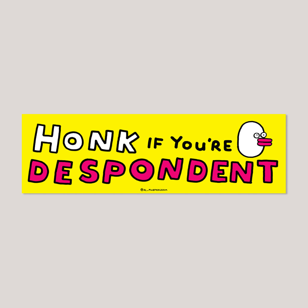 HONK! Bumper Sticker | Al Murphy