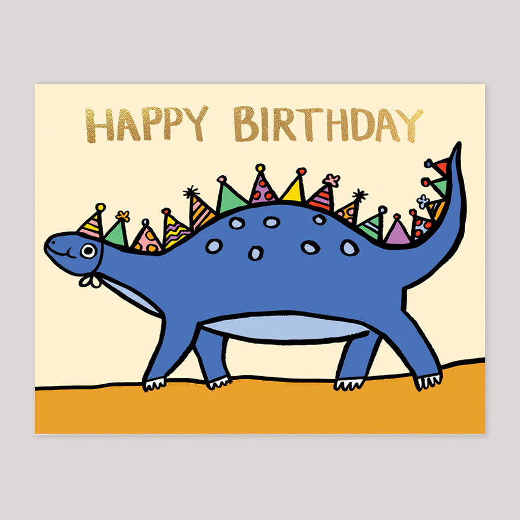 Alice Bowsher For Wrap | 'Party Dino' Card