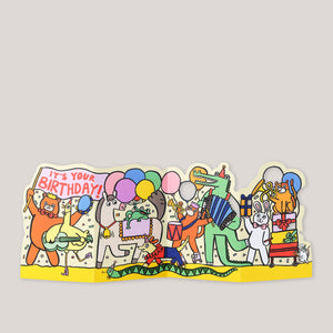 Alice Bowsher | Party Parade Fold Out Card