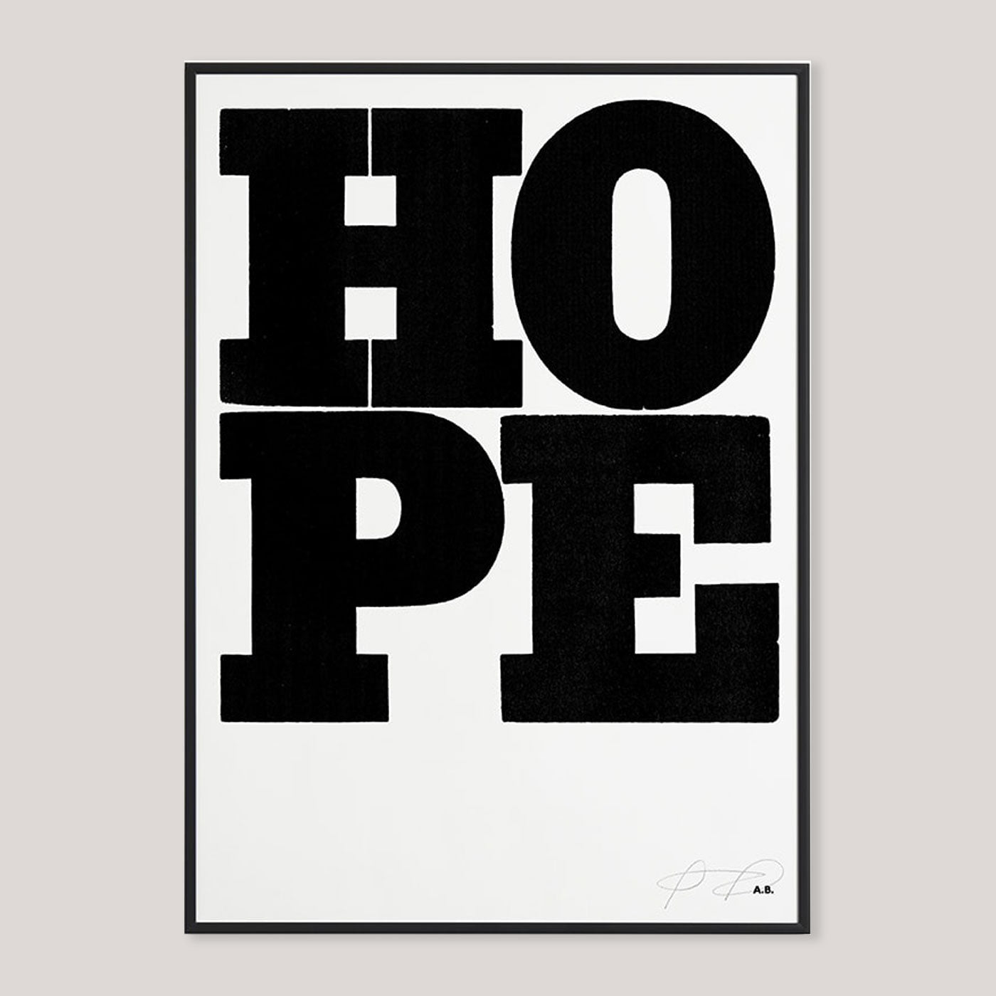 Hope Screen-print | Anthony Burrill