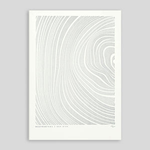 Ploterre | Ash Rise Letterpress Print