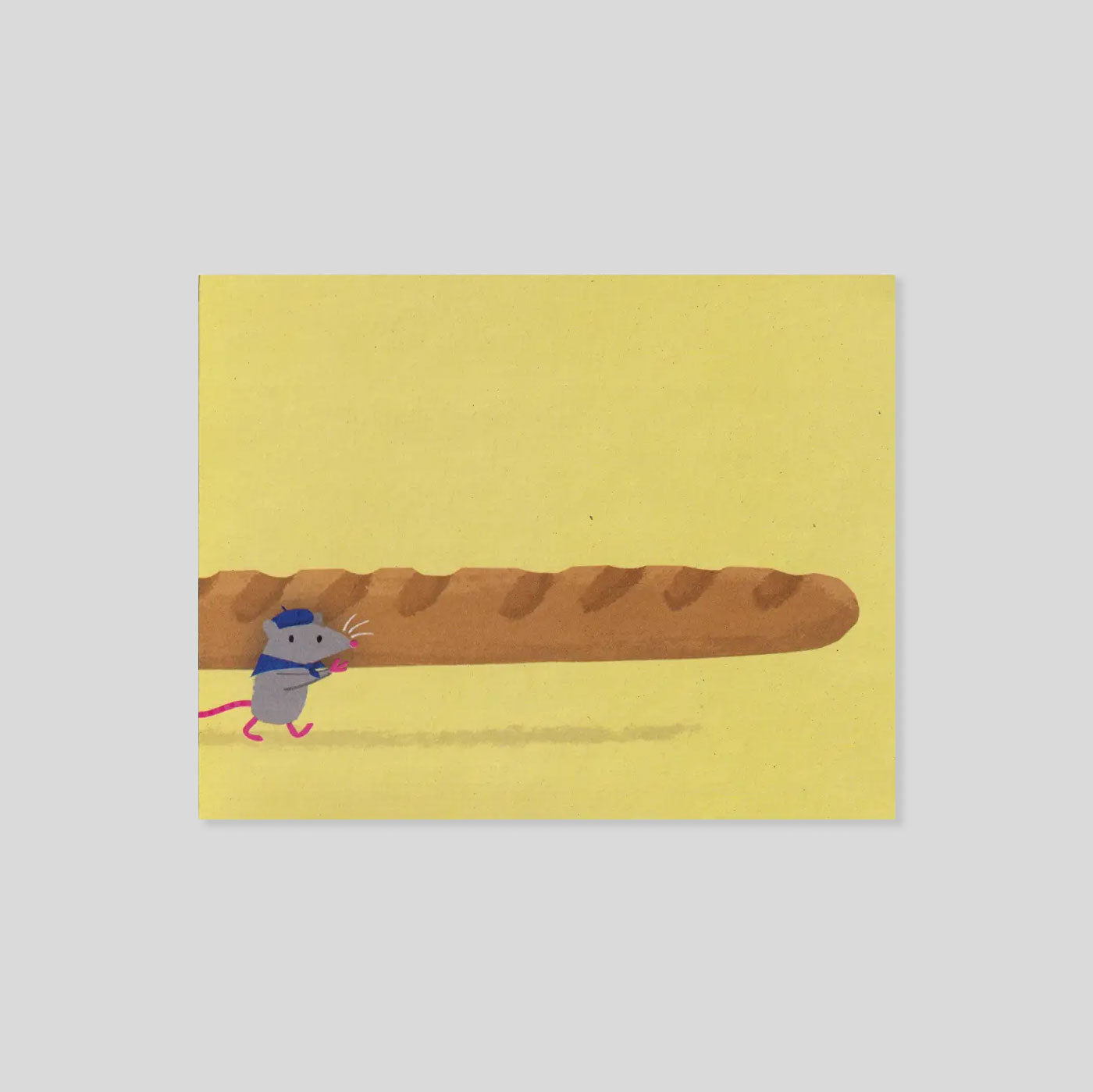 Lisa Jones Studio  | Baguette Bandit Mini Card