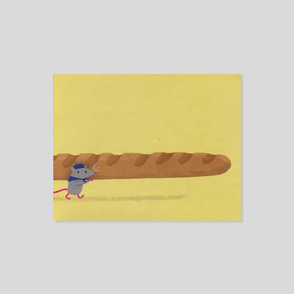 Lisa Jones Studio  | Baguette Bandit Mini Card