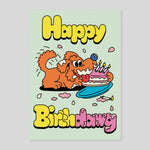 Tiago Majuelos for Wrap | 'Happy Birthdawg' Card
