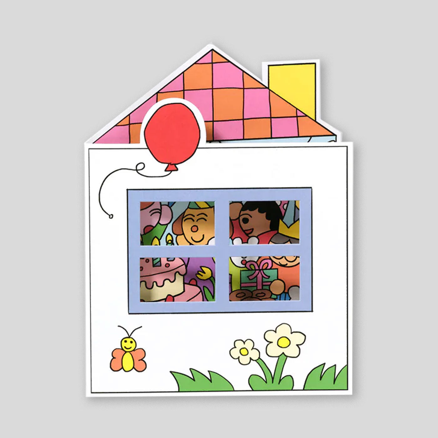 Momoe Narazaki  for Wrap | 'Birthday House Party' Card