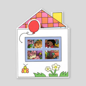 Momoe Narazaki  for Wrap | 'Birthday House Party' Card