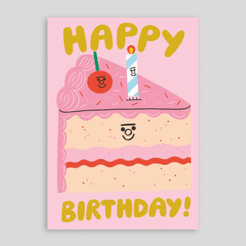 Tess Smith Roberts for Rumble Cards | Birthday Slice Card