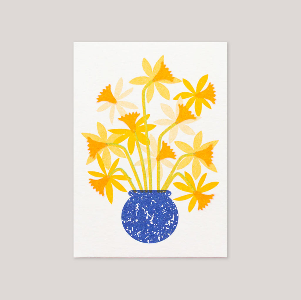 Bobbie Print  | 'Daffodils' Mini Card