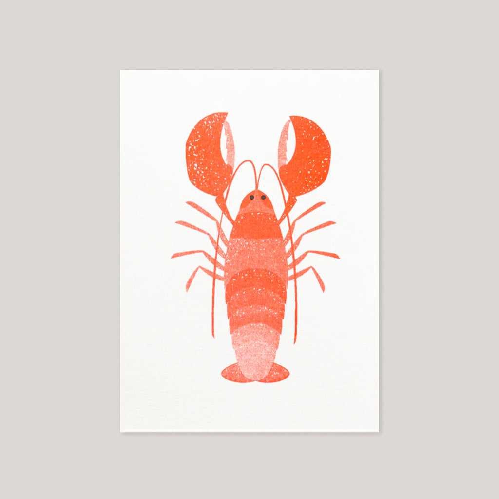 Bobbie Print  | 'Lobster' Mini Card