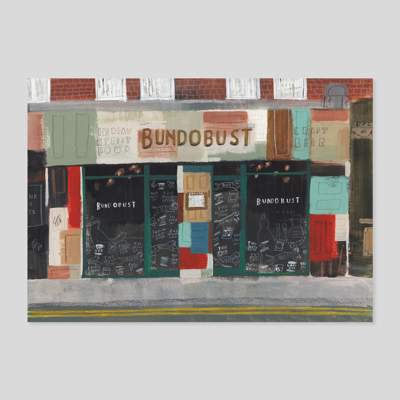 Janine Burrows | Greetings From Leeds x Fuddle Postcards