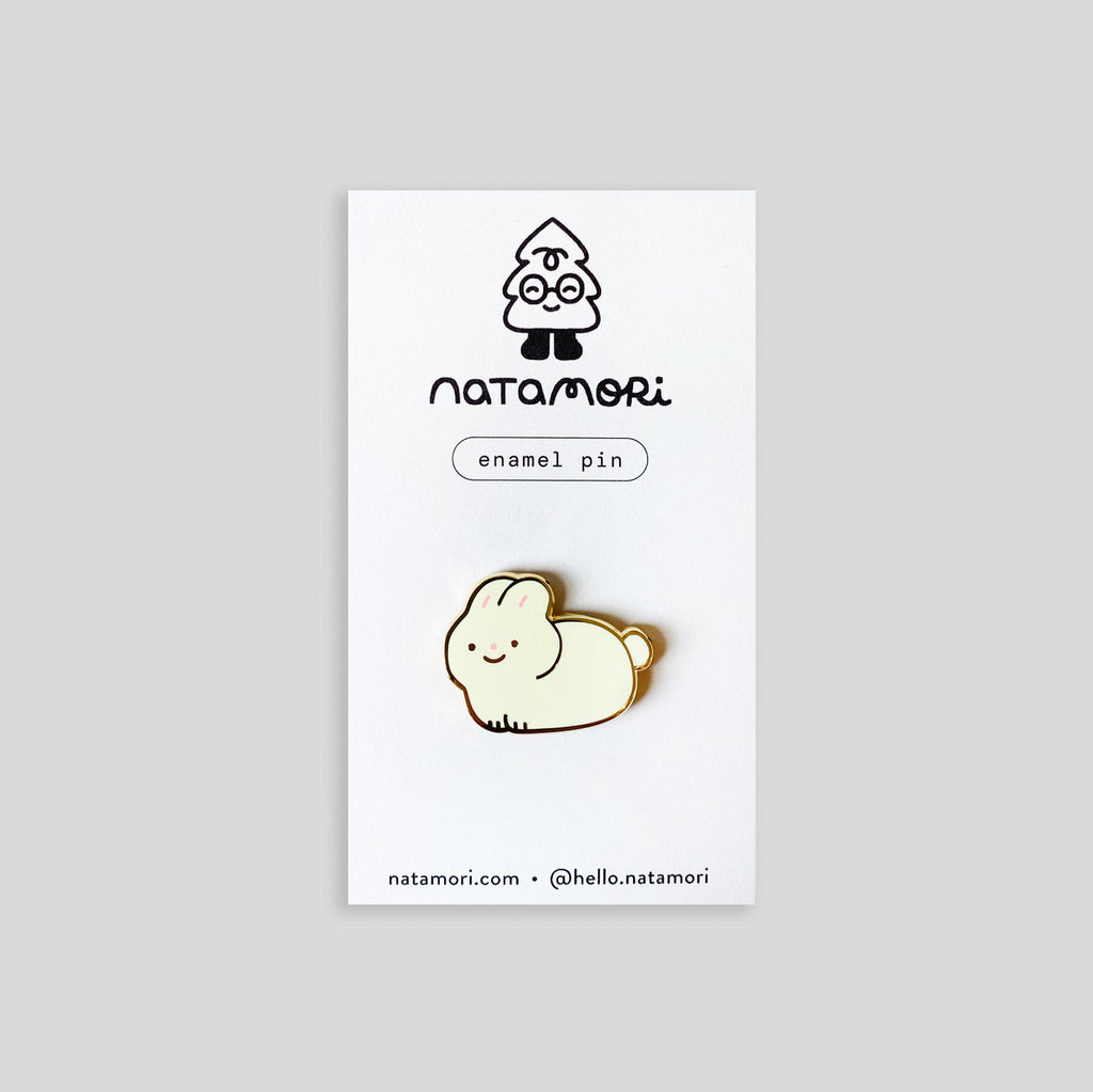 Natamori | Pin Badge - Bunny
