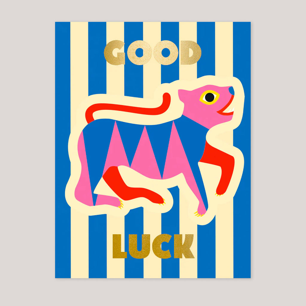 Bureau Alice |  Good Luck Tiger Card