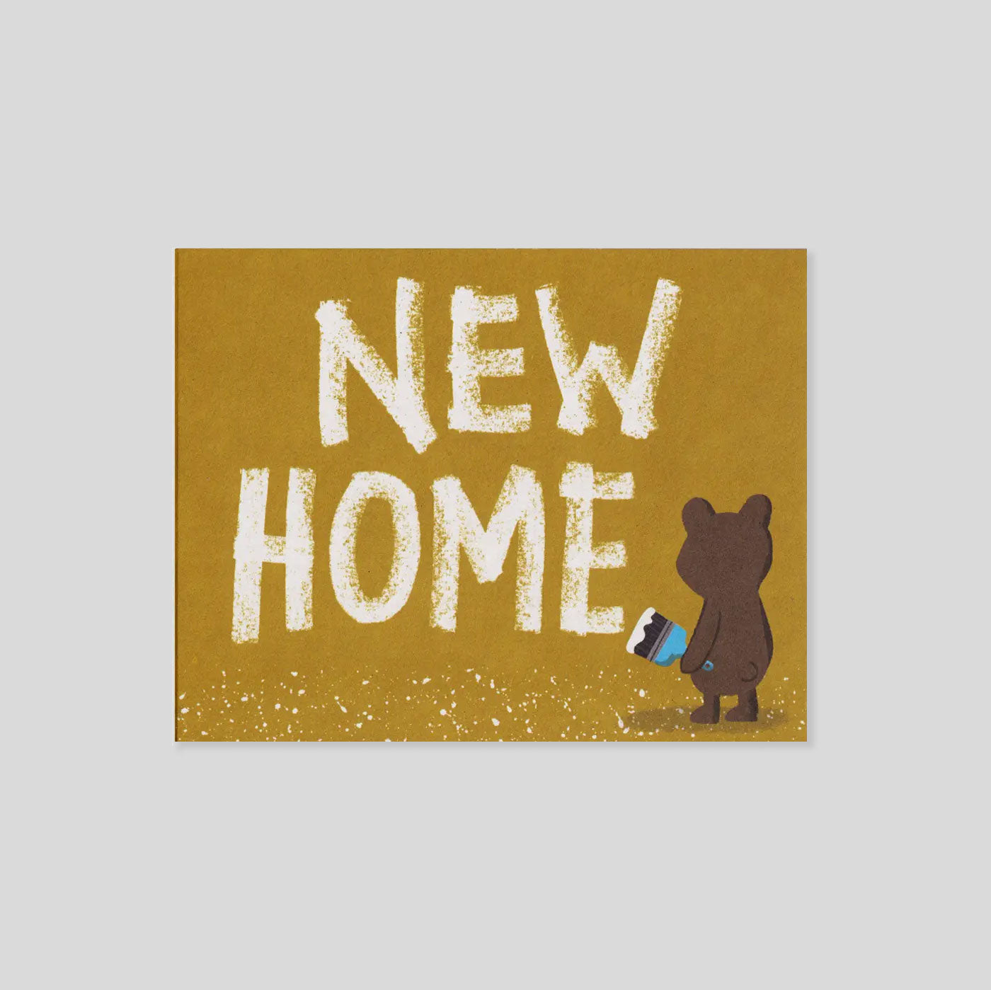 Lisa Jones Studio  | Busy Bear New Home Mini Card