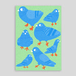 Bethany Mazuryk | CIty Pigeons A4 Print