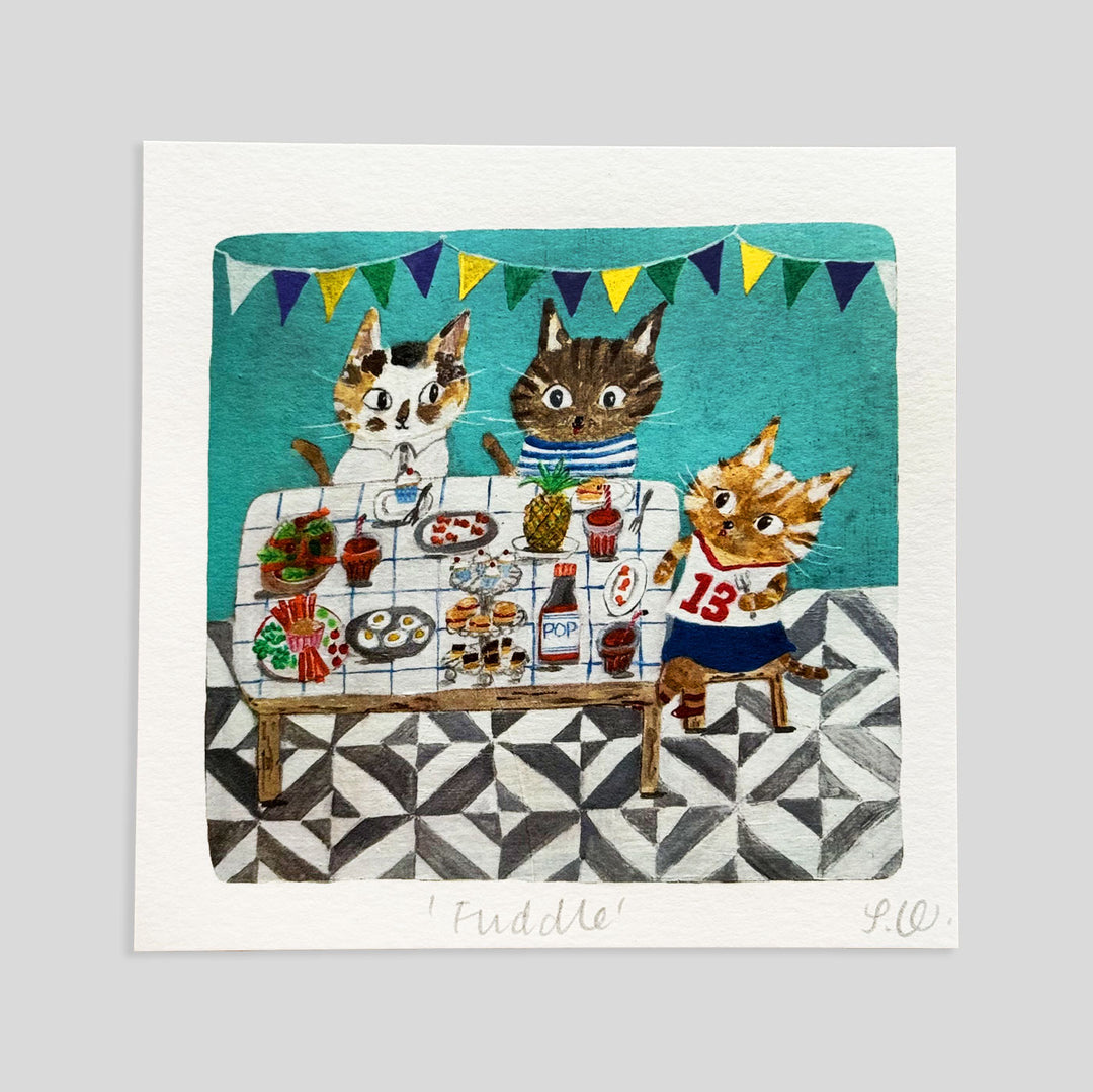 Moggshop | CMV 13th Birthday Fuddle Print – Colours May Vary