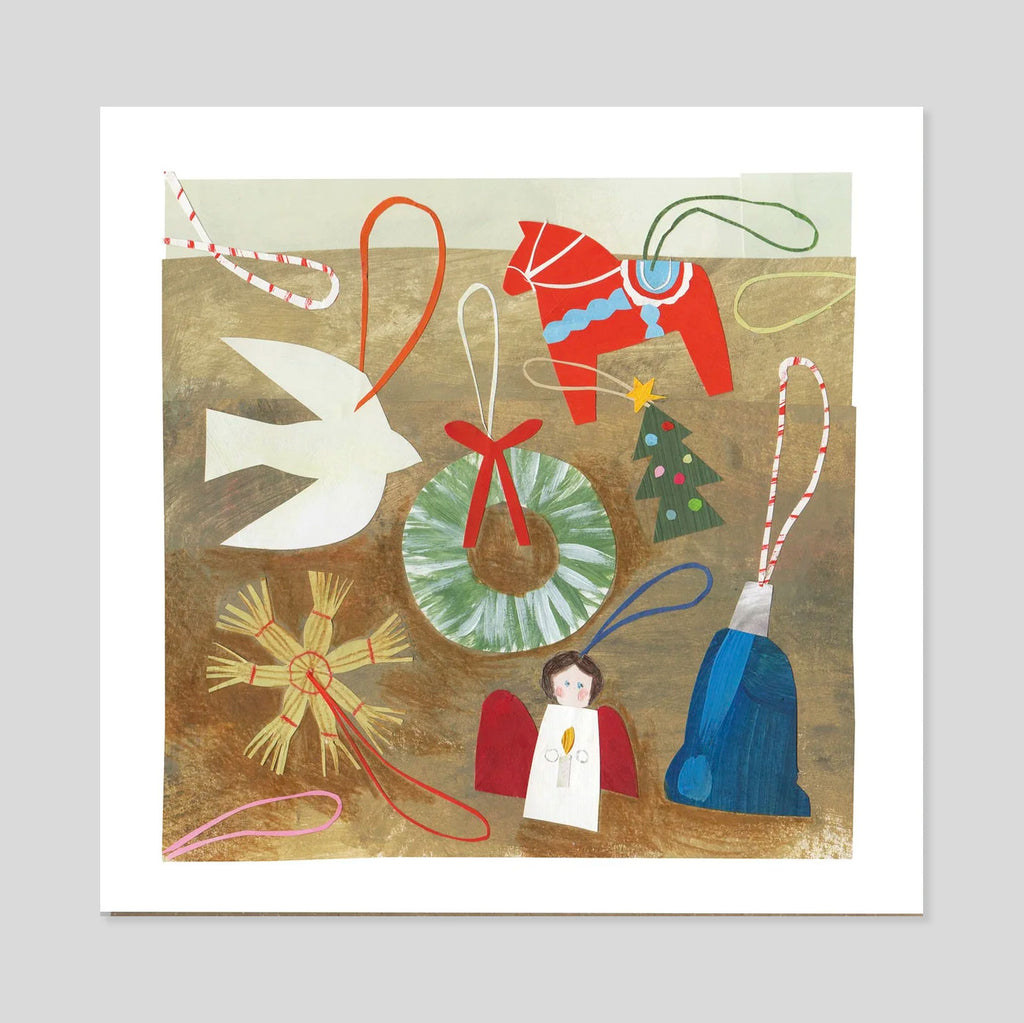 Clover Robin | Christmas Decorations Card