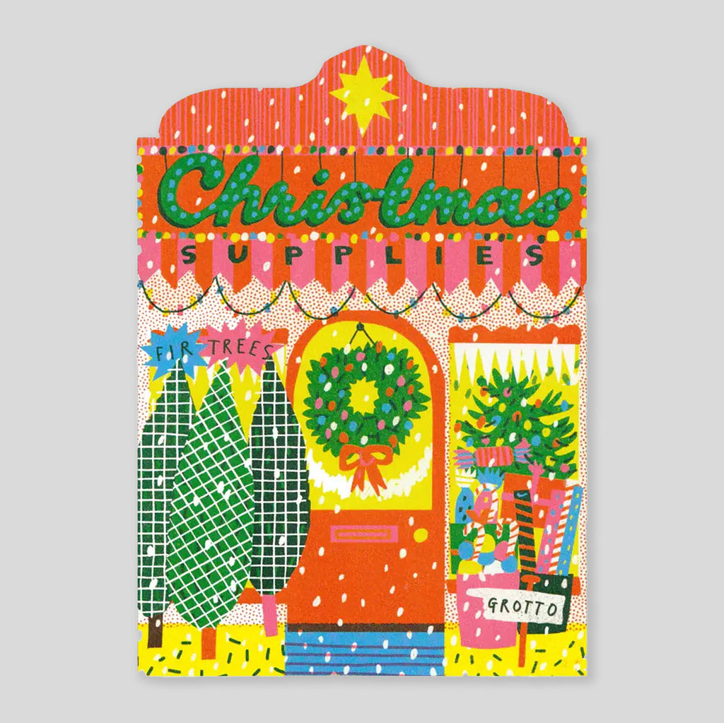 The Printed Peanut | Christmas Shop Card