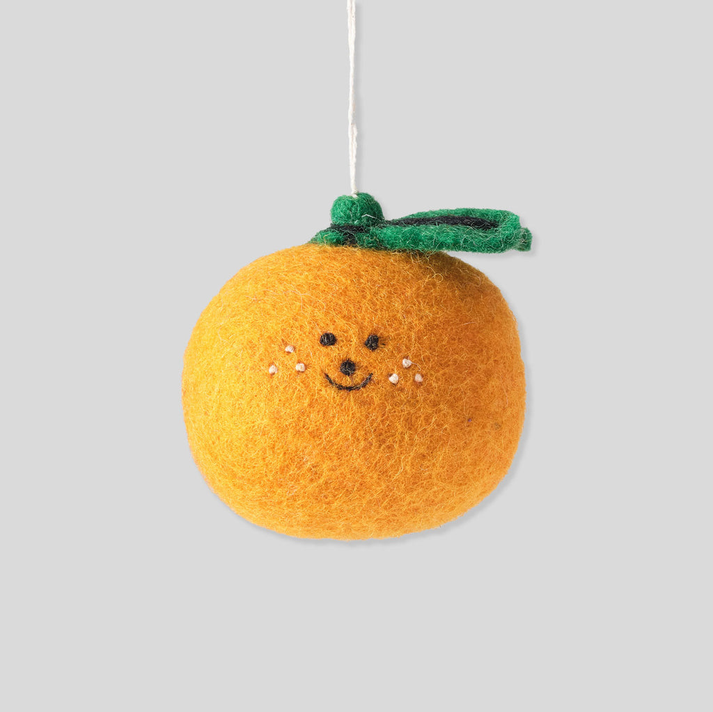 Holly St Clair for Wrap | 'Clementine' Felt Decoration