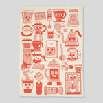 Coffee Time Tea Towel | Elliot Kruszynski