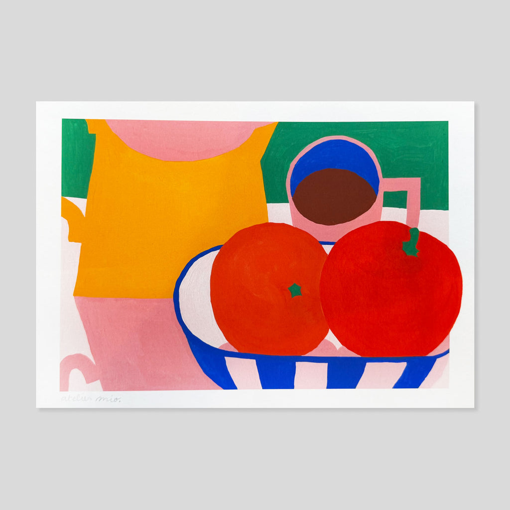 Atelier Mio | Coffee & Oranges A4 Print