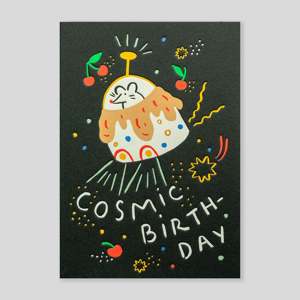 Marie Assénat For Lagom | Cosmic Birthday Card