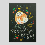 Marie Assénat For Lagom | Cosmic Birthday Card