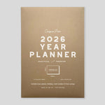 Crispin Finn Wall Planner 2026 | Classic LANDSCAPE format