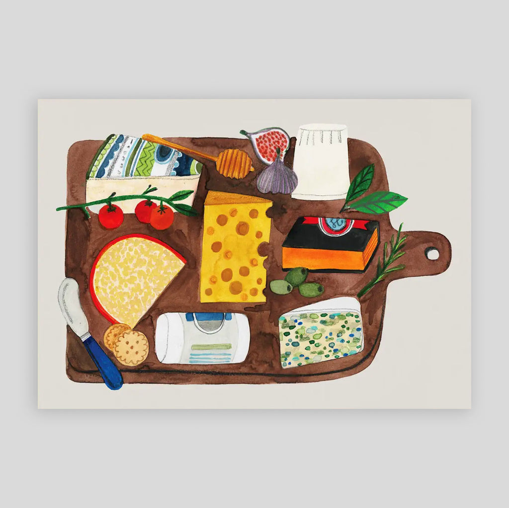 Daria Solak | Cheese Board Card