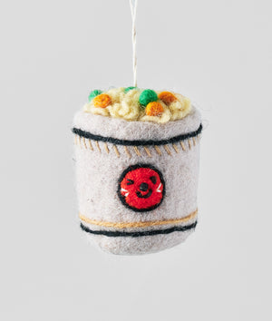 Holly St Clair for Wrap | 'Cup Noodle' Felt Decoration