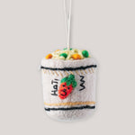 Holly St Clair for Wrap | 'Cup Noodle' Felt Decoration