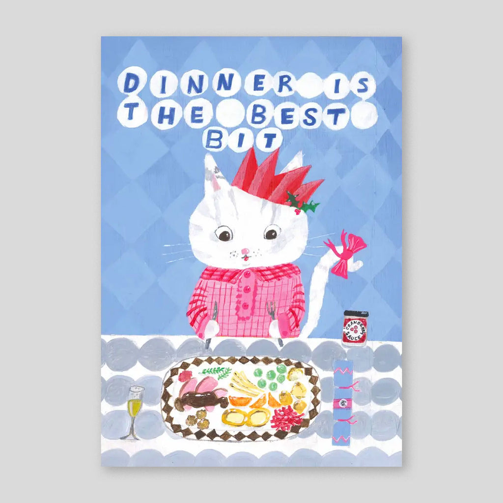 Moggshop For Studio Boketto | Dinner is the best Bit Card