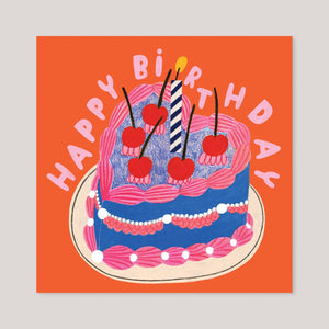 Daria Solak | Birthday Cake Card
