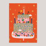 Daria Solak | Celebration Cake Card