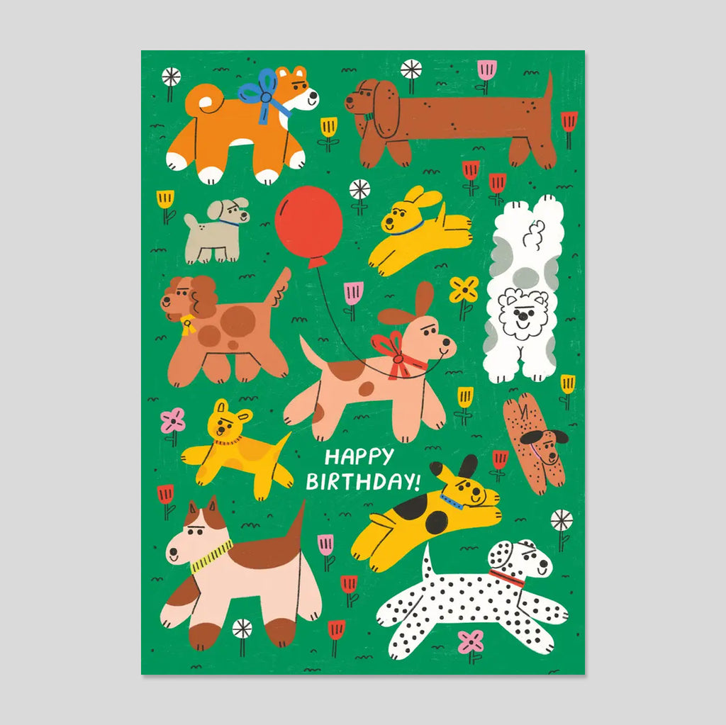 Tess Smith Roberts for Rumble Cards | Happy Birthday Dog Lover Card