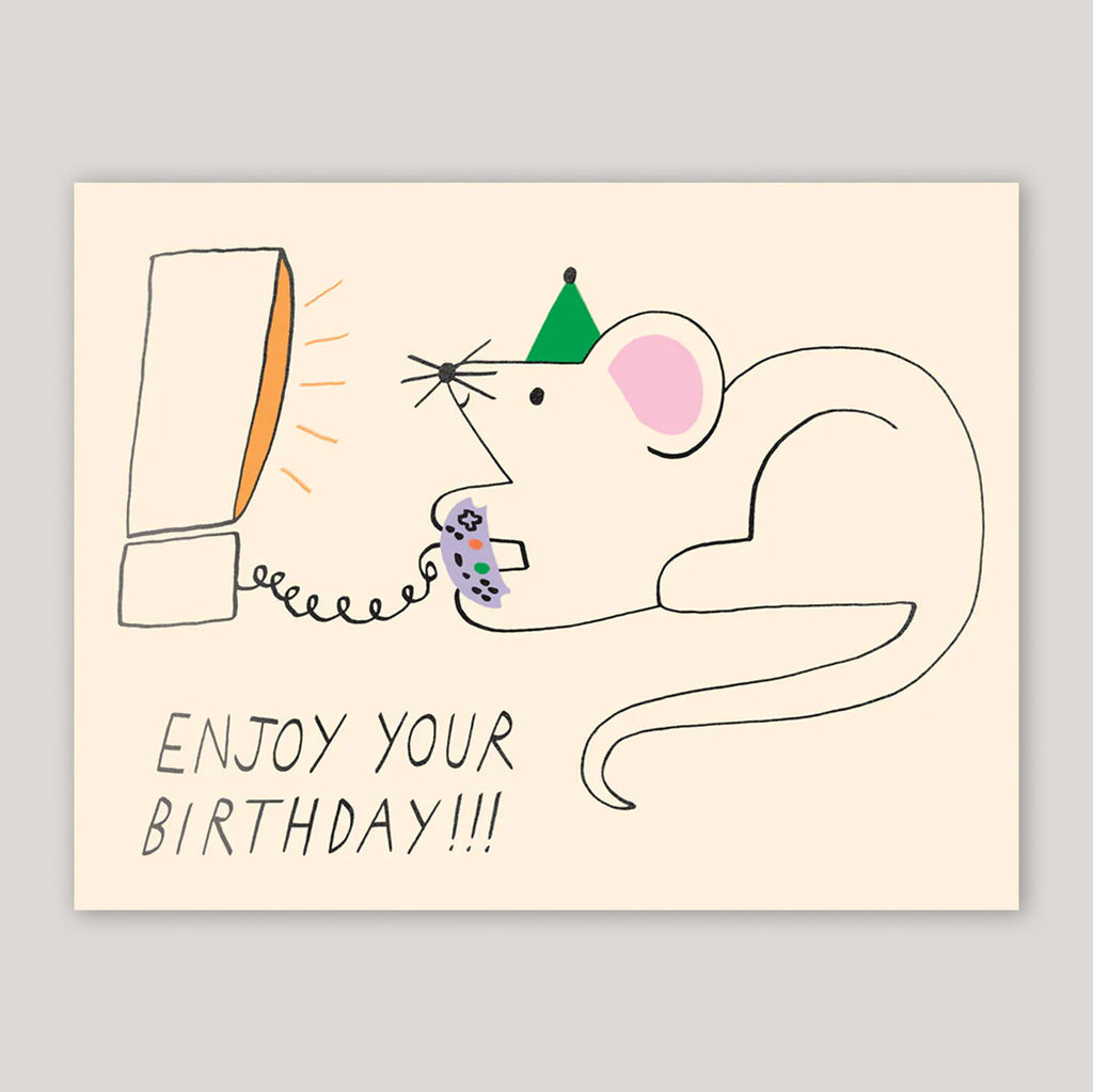 Odile Ferraille For Wrap |Enjoy Your Birthday Greeting Card