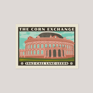 Leeds Corn Exchange/A5 Postcard | Ellie Way