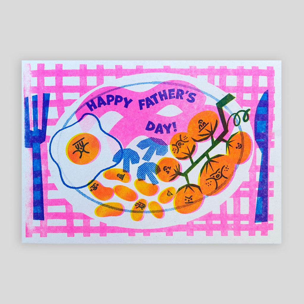 Rebecca Buchanan | Happy Father's Day Full English Card